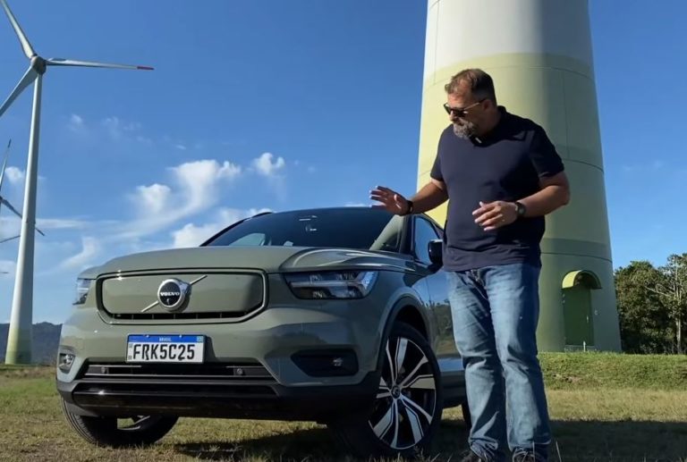 PRIMEIRO SUV ELÉTRICO DA VOLVO ACELERA COMO UM PORSCHE