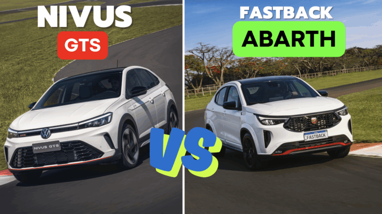 VW Nivus GTS x Fiat Fastback Abarth: o duelo turbo que ninguém esperava, mas todo mundo quer ver